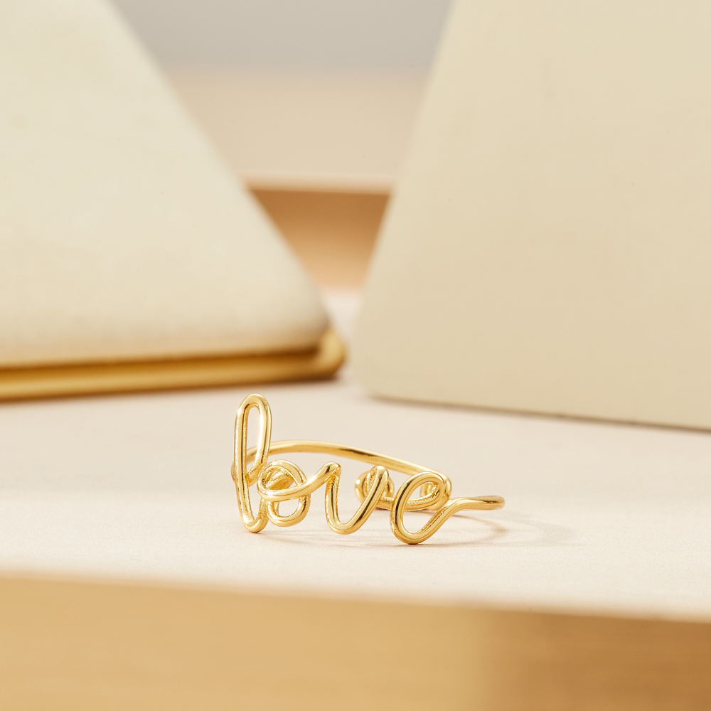 LOVE KNOT RING (ADJUSTABLE)