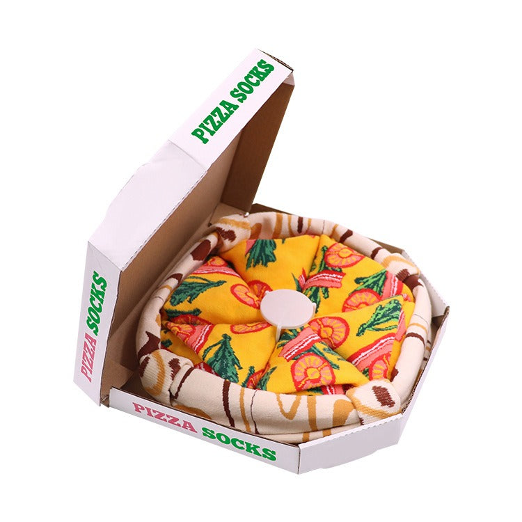 Creative Pizza Deluxe Socks Box