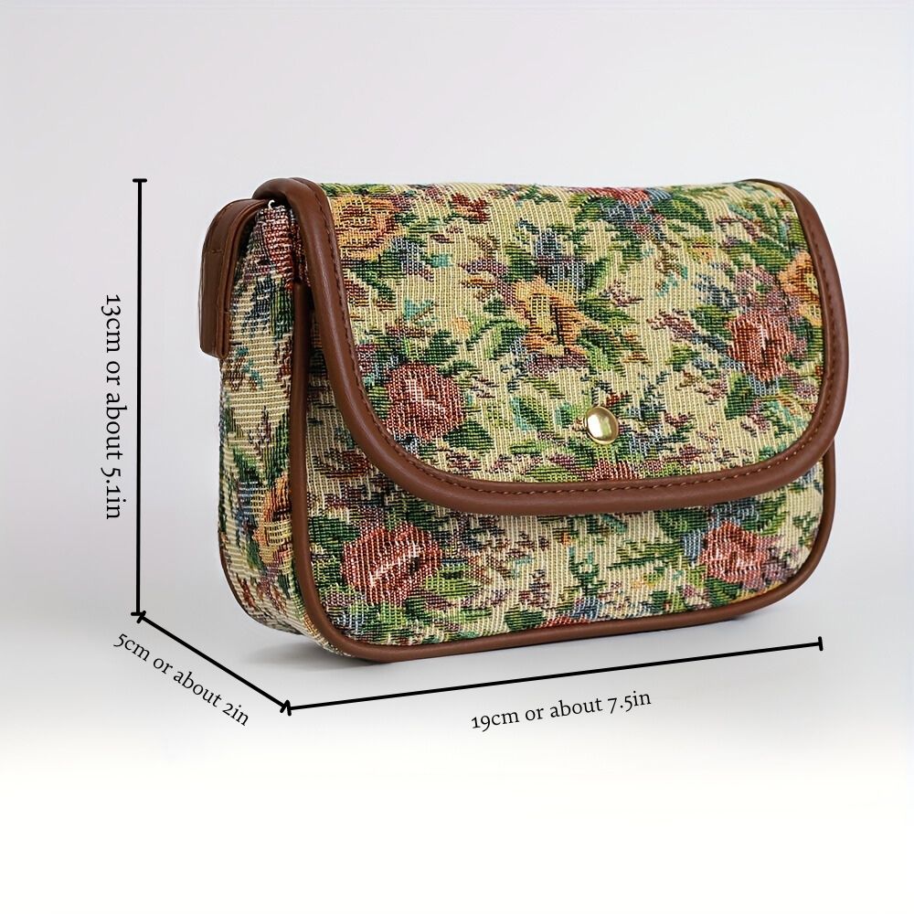 EMBROIDERED BOHO CROSSBODY BAG