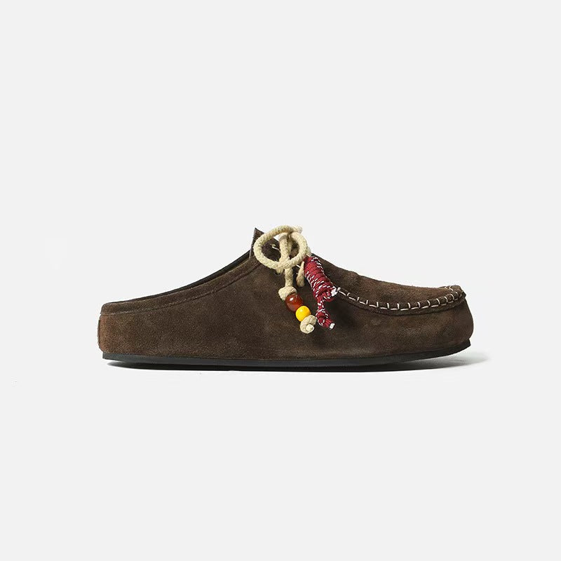 Woven Whisper Suede Slip-on Loafer
