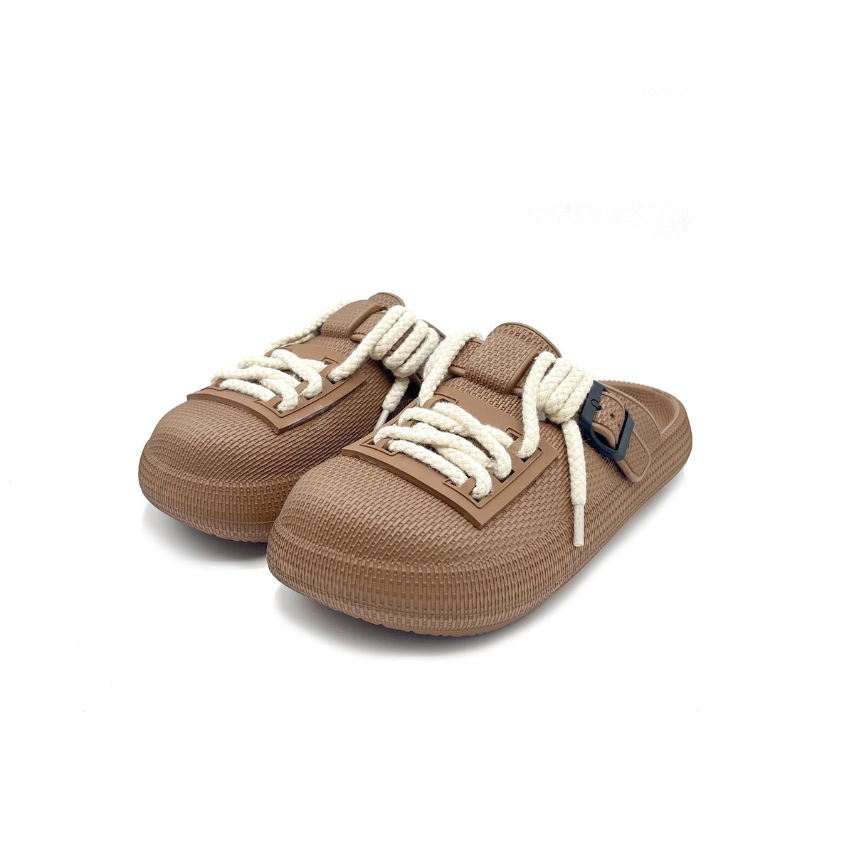 Lace-Up Leisure EVA Foam Mules