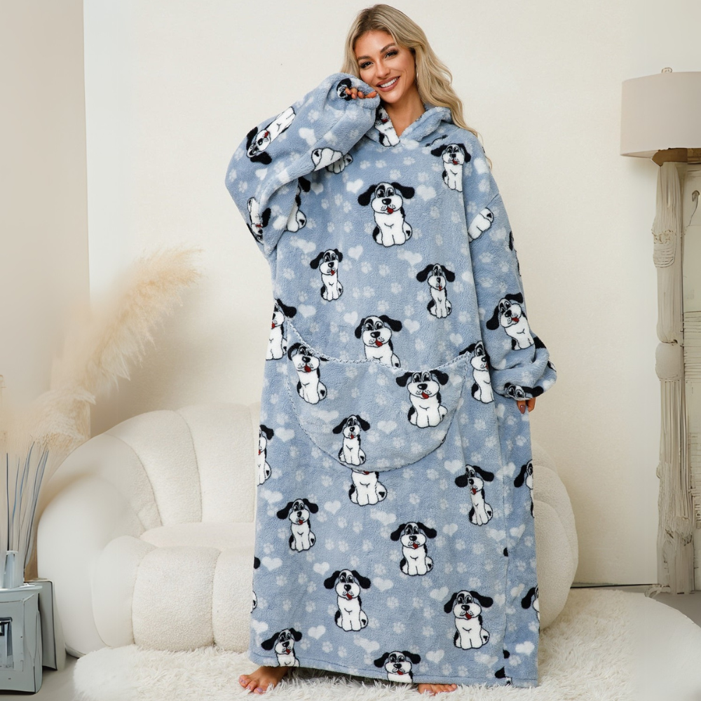 SNUGGLEHAVEN™ | SOFT HOODIE BLANKET