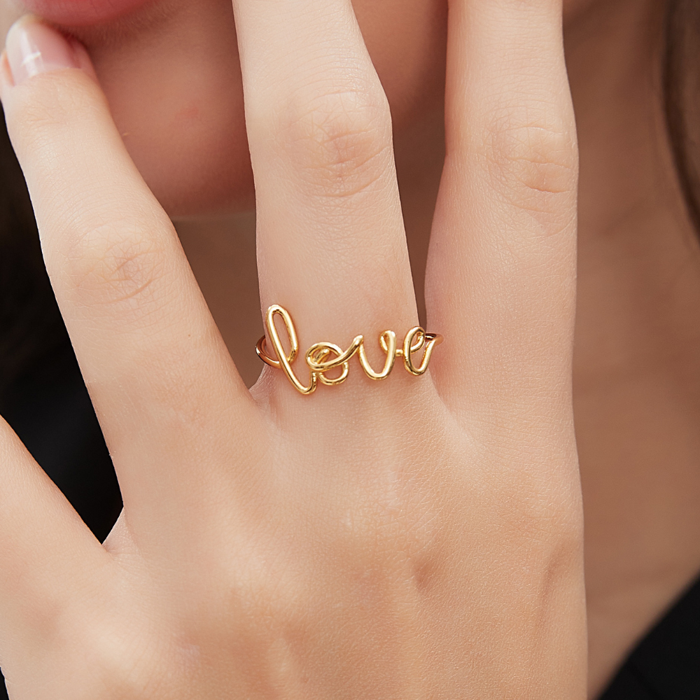 LOVE KNOT RING (ADJUSTABLE)