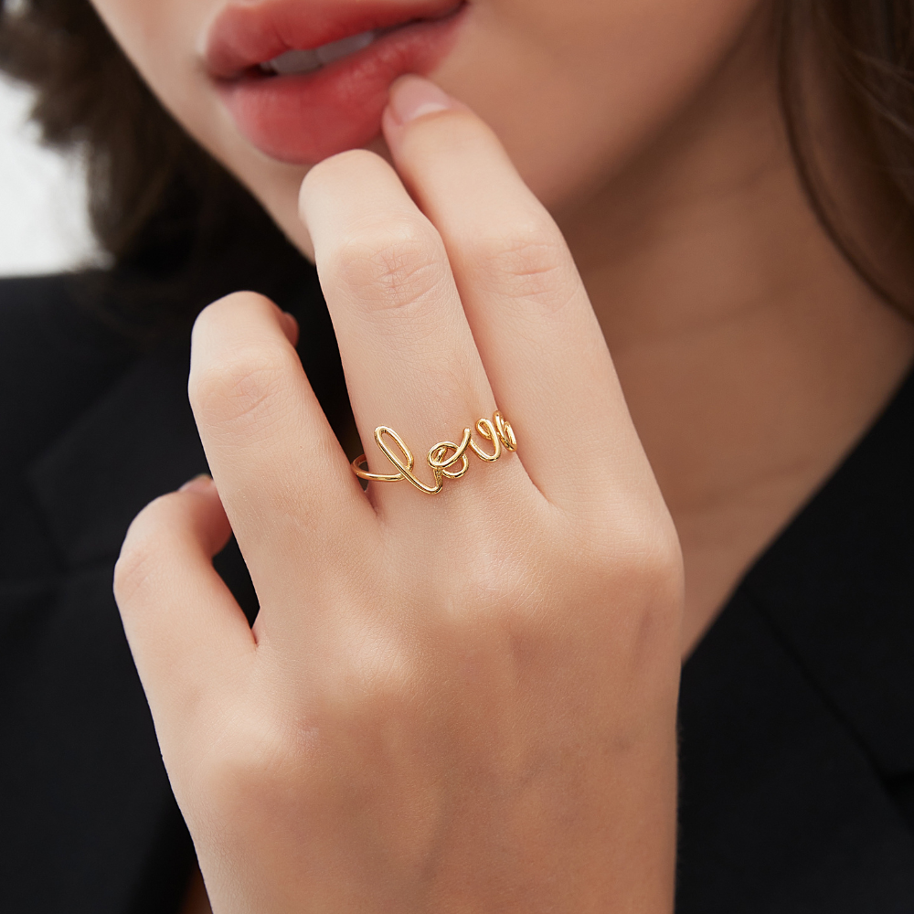 LOVE KNOT RING (ADJUSTABLE)