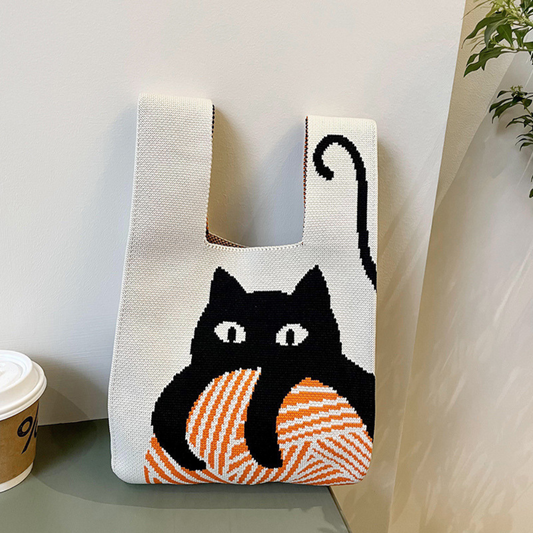 CHIC CROCHET TOTE BAG
