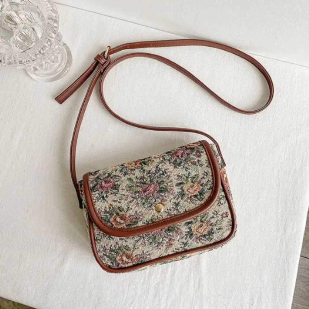 EMBROIDERED BOHO CROSSBODY BAG