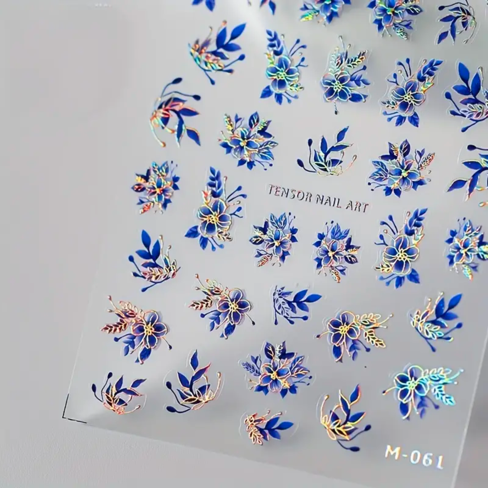 FLORAL NAIL ART STICKERS