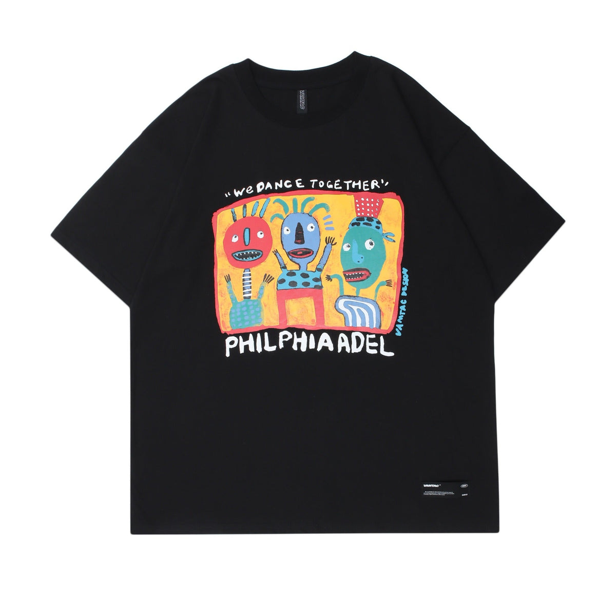 "PATAPON We Dance Together" 250GSM Oversized Men's Tee
