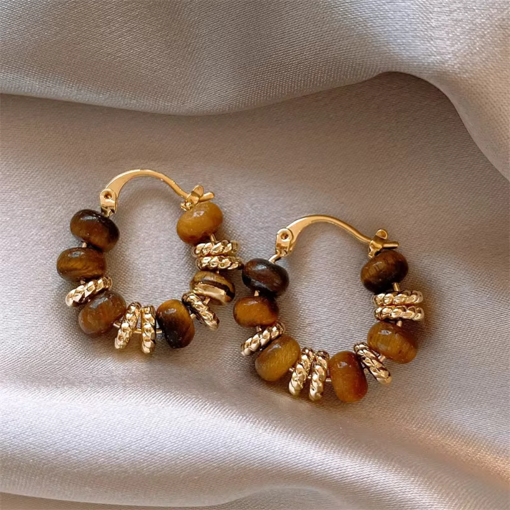 WOODLAND AURA HOOPS (PAIR)