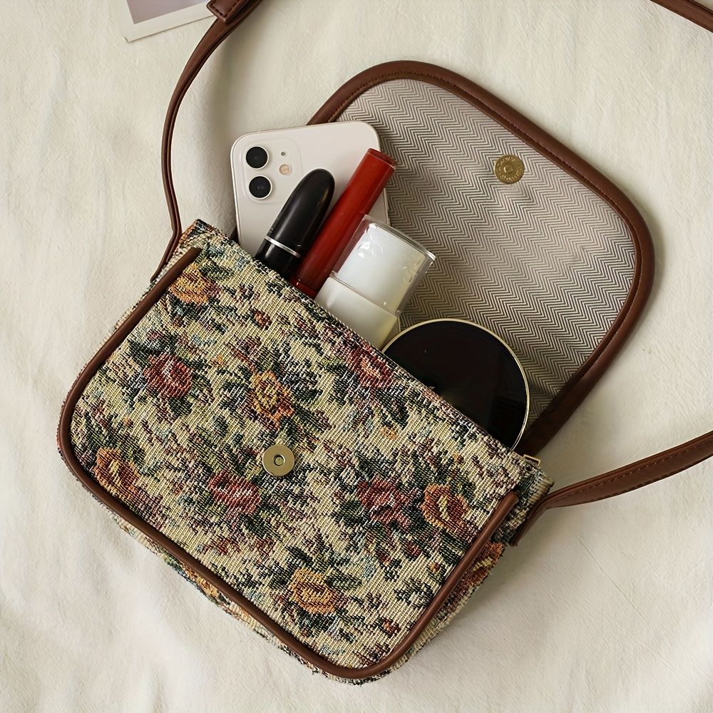 EMBROIDERED BOHO CROSSBODY BAG