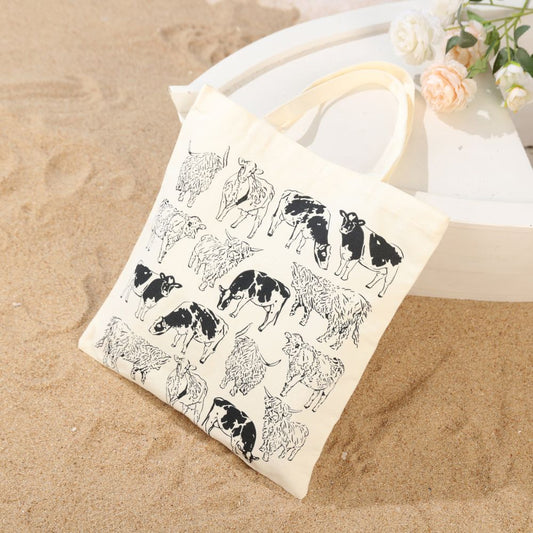 COWS COTTON TOTE BAG