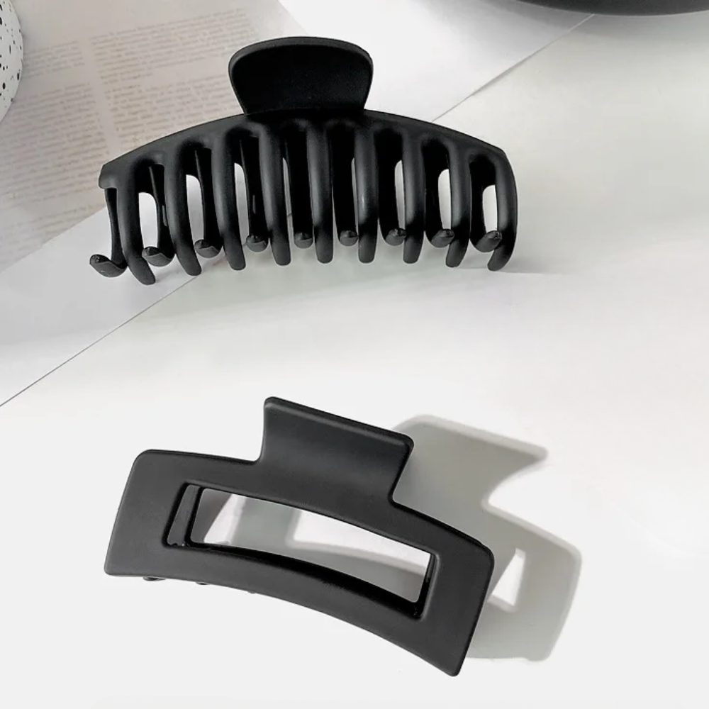 ELEGANT GRIP HAIR CLIPS (8 pcs)