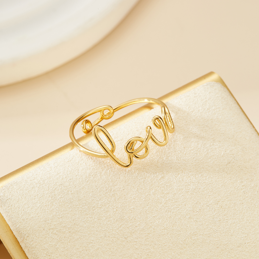 LOVE KNOT RING (ADJUSTABLE)