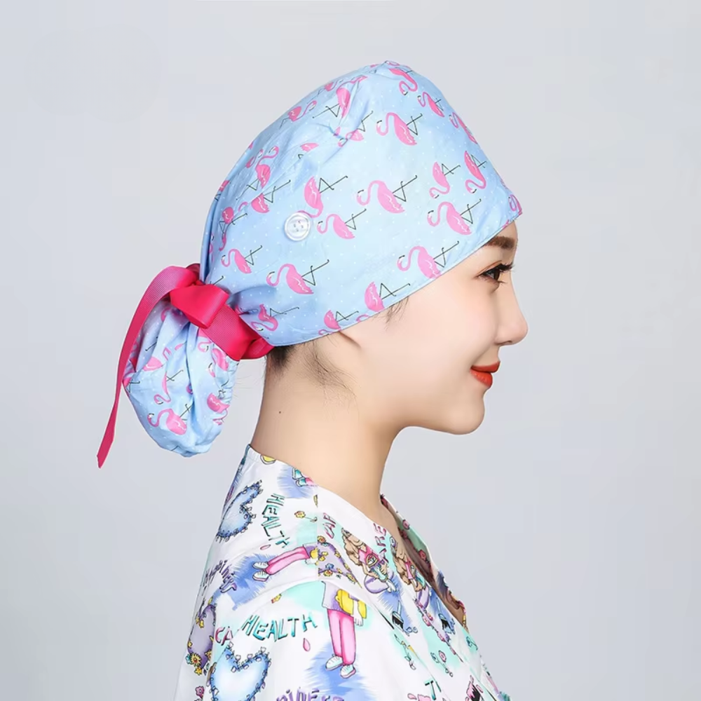 PONYTAIL SCRUB CAP