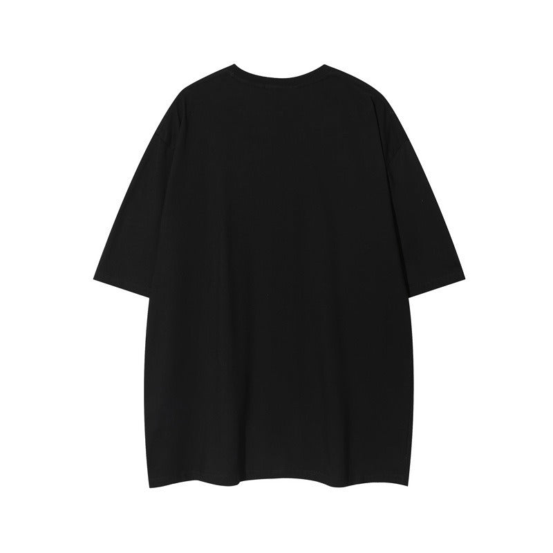 "Rabbit & Cat Happy" Oversize Men's Tee