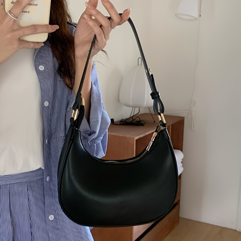 CRESCENT MOON SHOULDER BAG