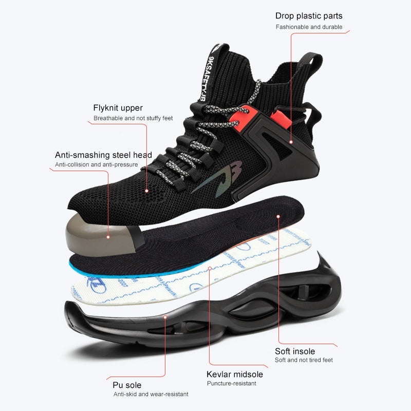 Hyper-Bounce Safety Sneakers