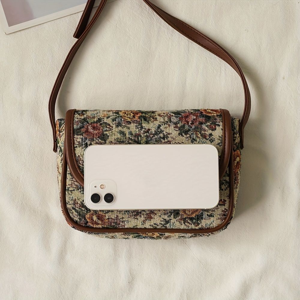 EMBROIDERED BOHO CROSSBODY BAG