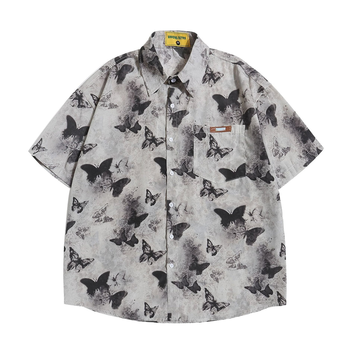 Butter-Fly Canvas Men's Short Sleeve