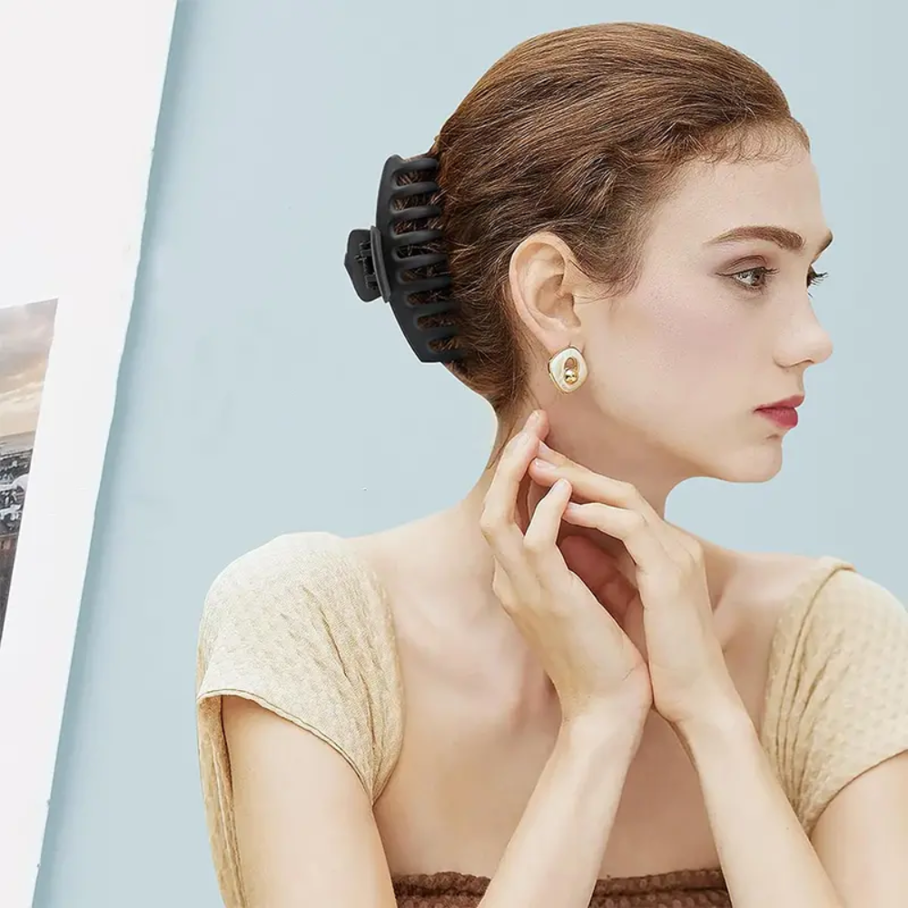 ELEGANT GRIP HAIR CLIPS (8 pcs)