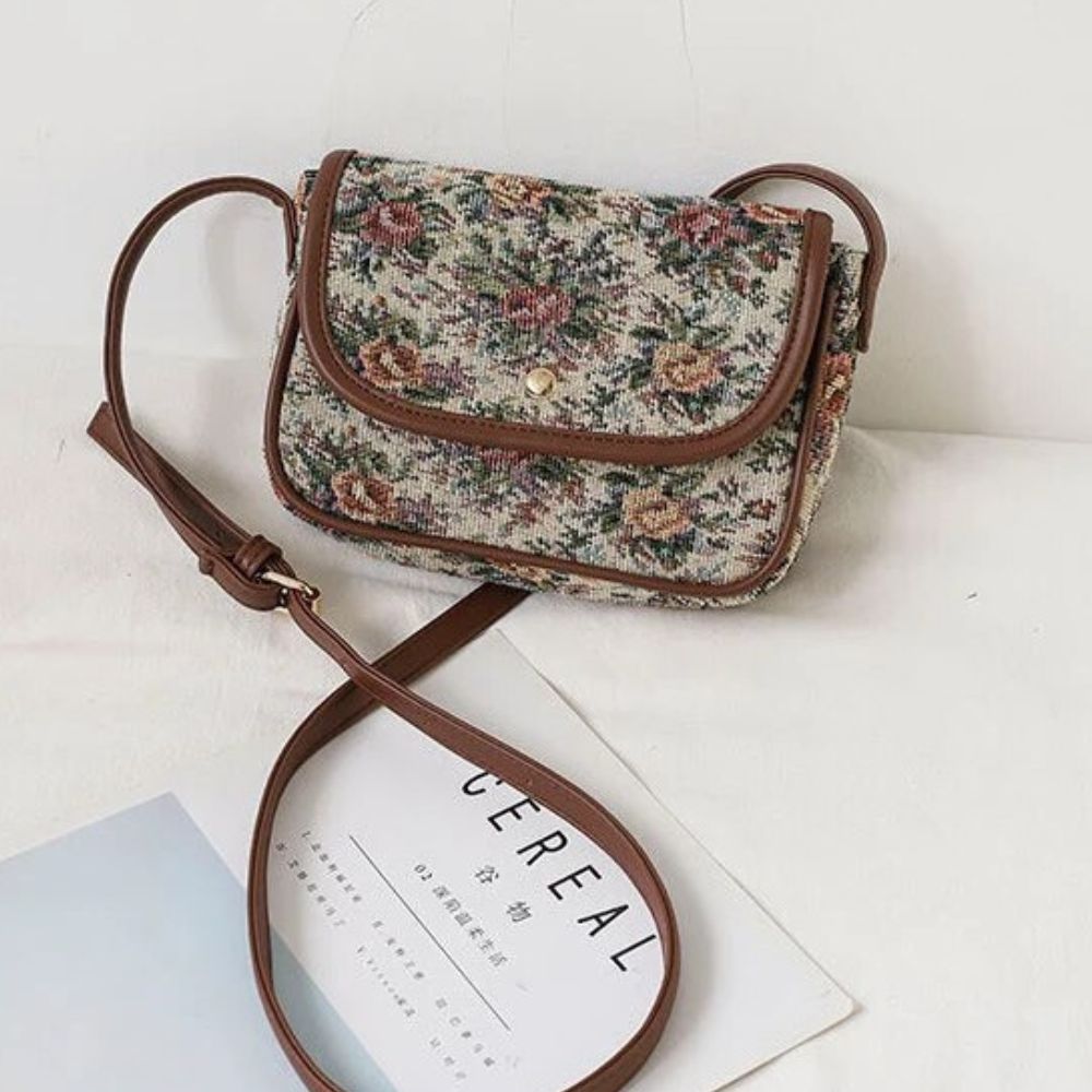 EMBROIDERED BOHO CROSSBODY BAG
