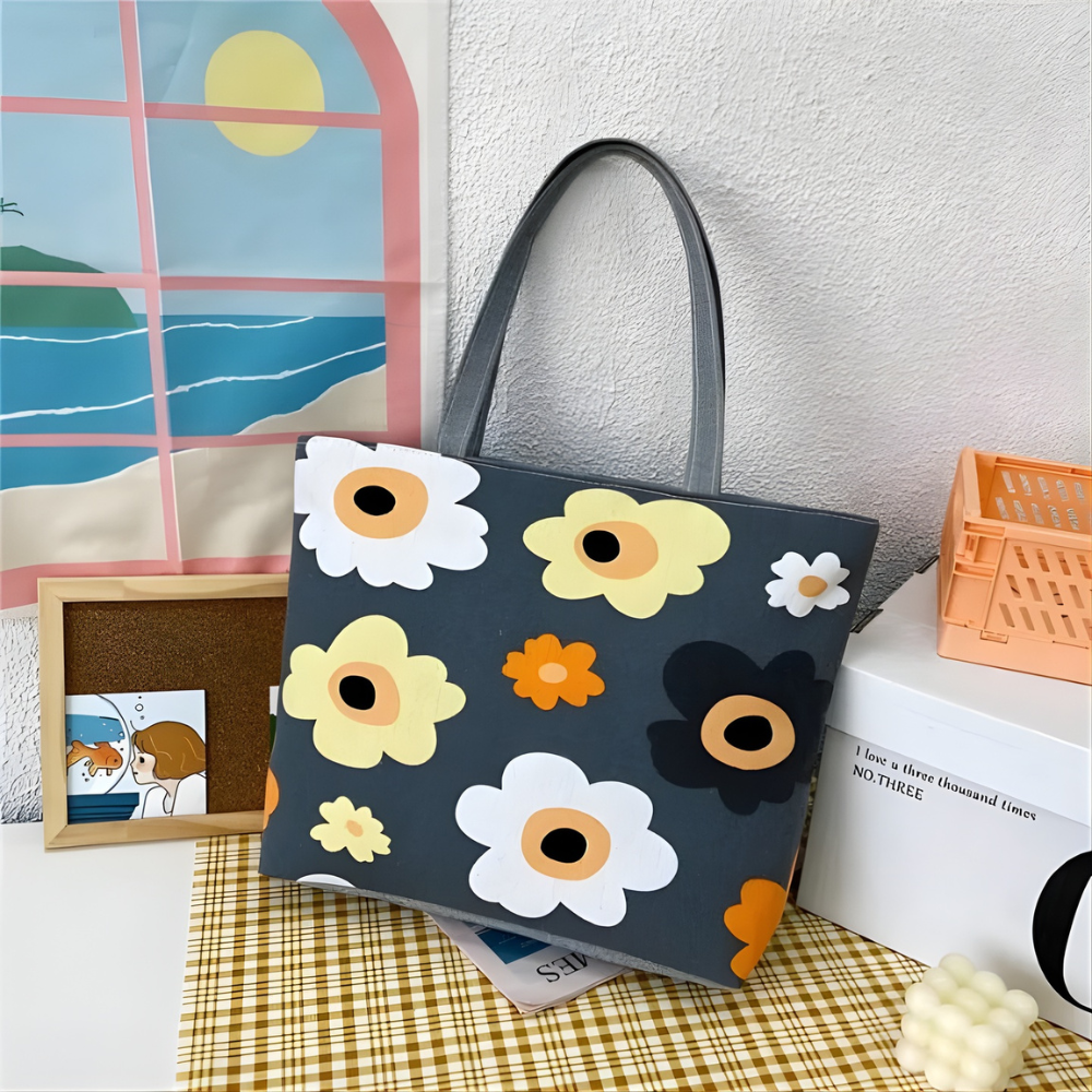 FLOWER TOTE BAG