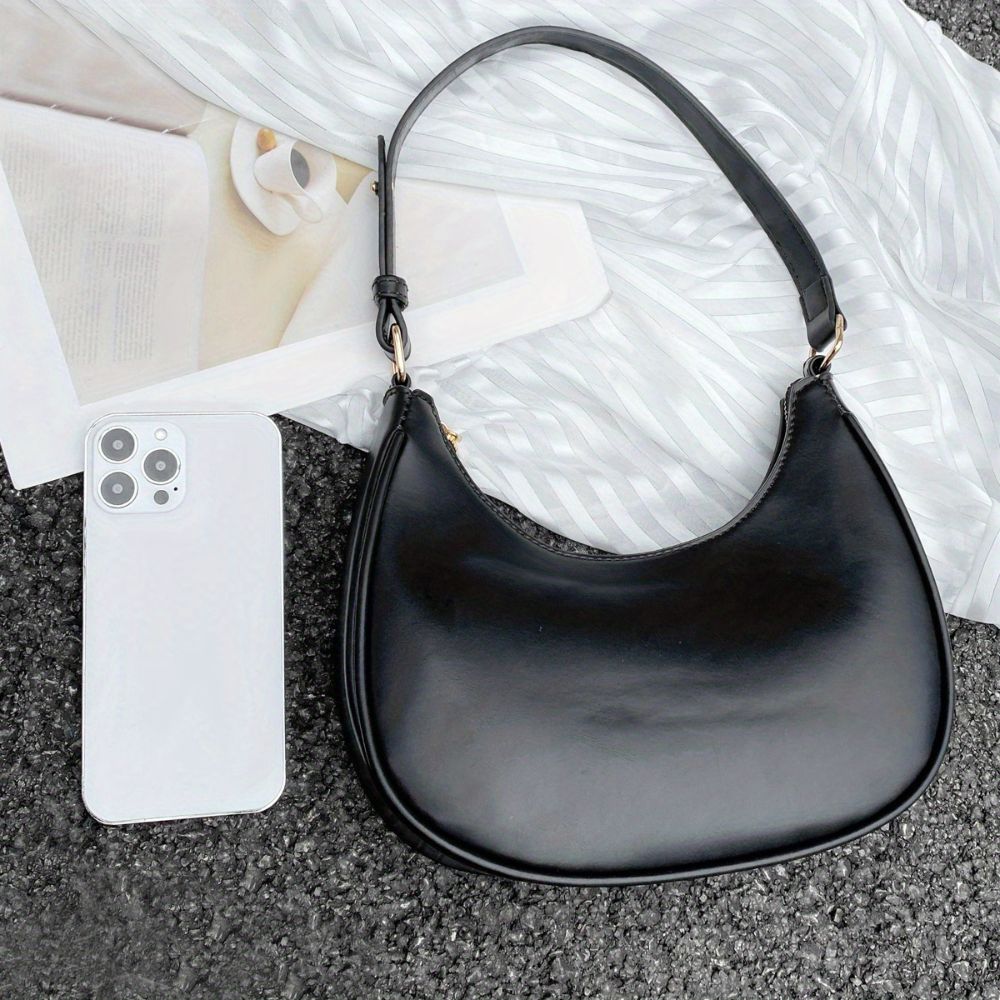 CRESCENT MOON SHOULDER BAG