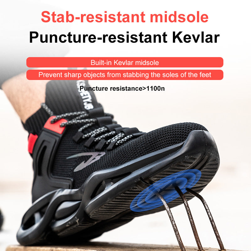 Hyper-Bounce Safety Sneakers