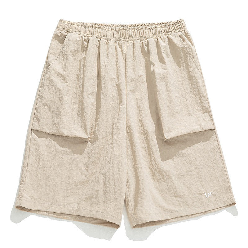 Relaxed Fit Utility Shorts