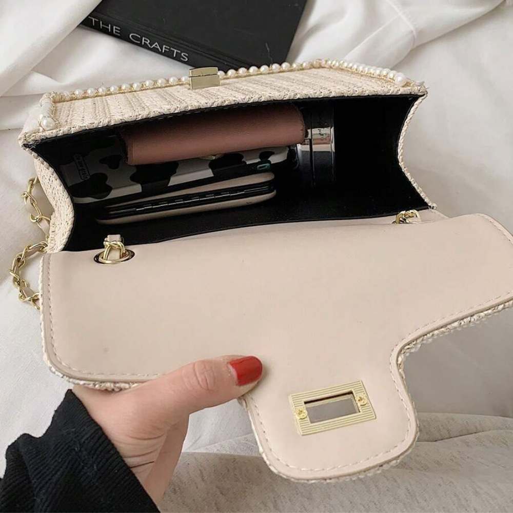 VIVAGLOW™ | PEARL BOHO HANDBAG