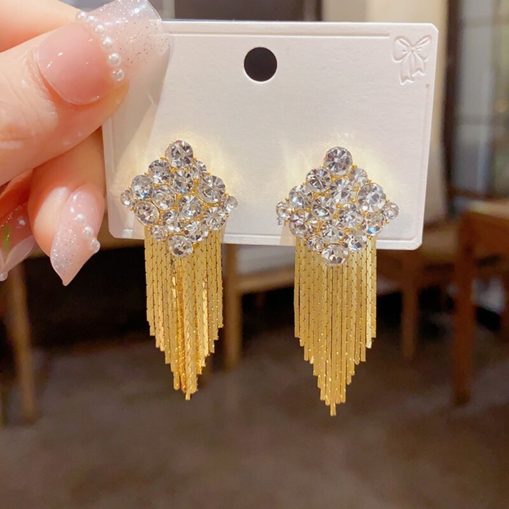 RADIANT TASSEL DANGLES (PAIR)