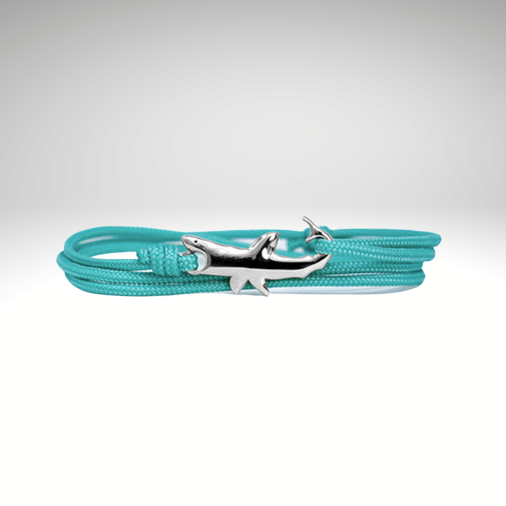 GREAT WHITE SHARK BRACELET (ADJUSTABLE)