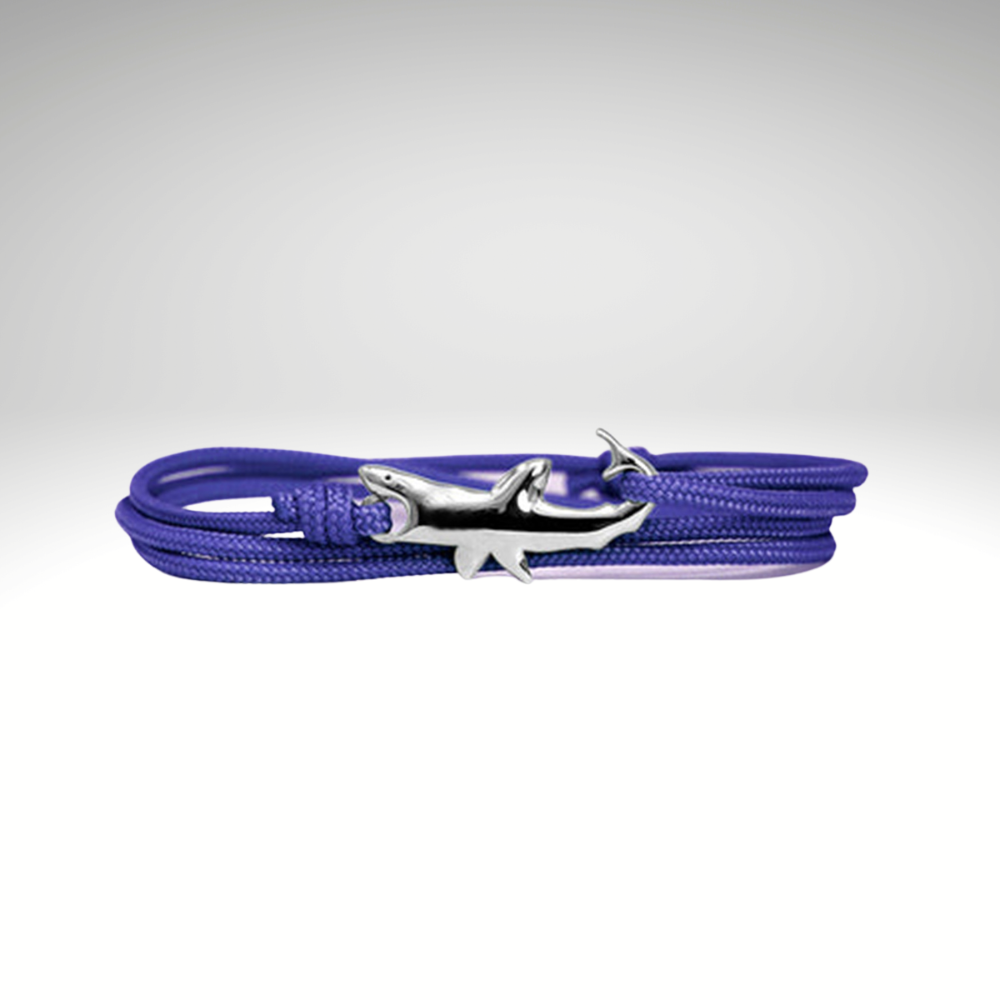 GREAT WHITE SHARK BRACELET (ADJUSTABLE)