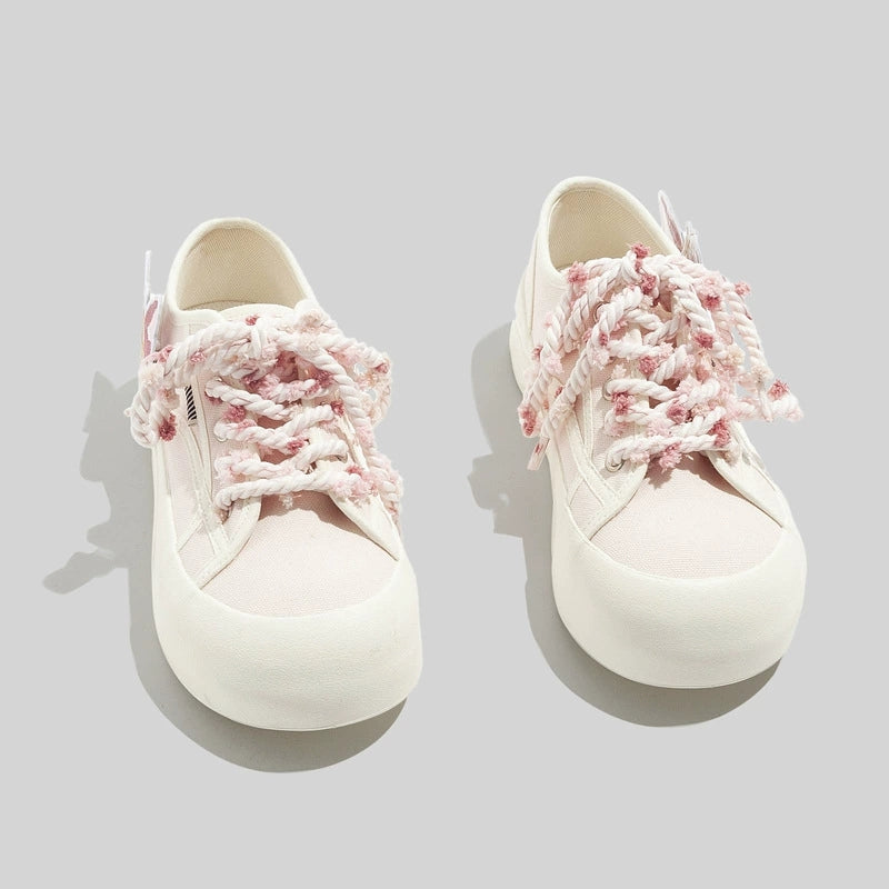 Pink Butterfly Sneaker