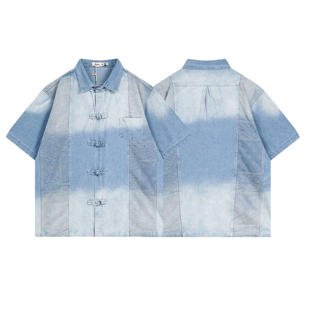 "Silk Road" 280G Oversized Tang Denim